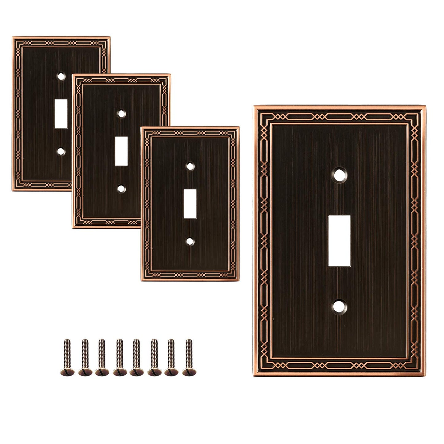 Victorian Elegance Wall Plate Collection - Oil Rubbed Bronze