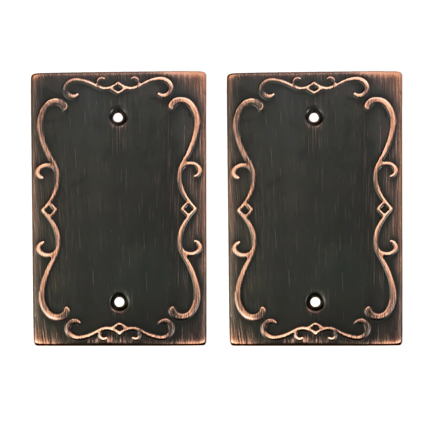 Regal Scrollwork Wall Plate Collection - Oil Rubbed Bronze