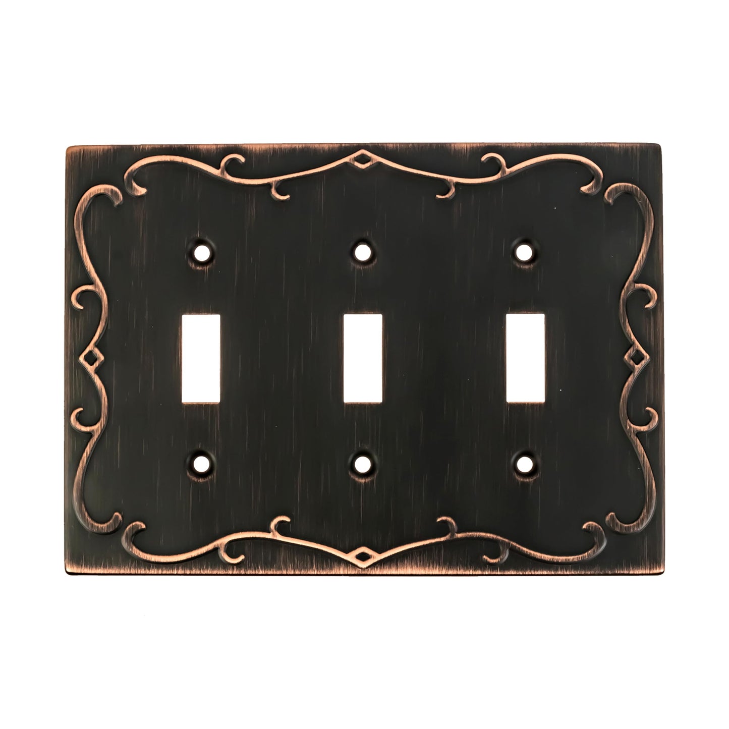 Regal Scrollwork Wall Plate Collection - Oil Rubbed Bronze