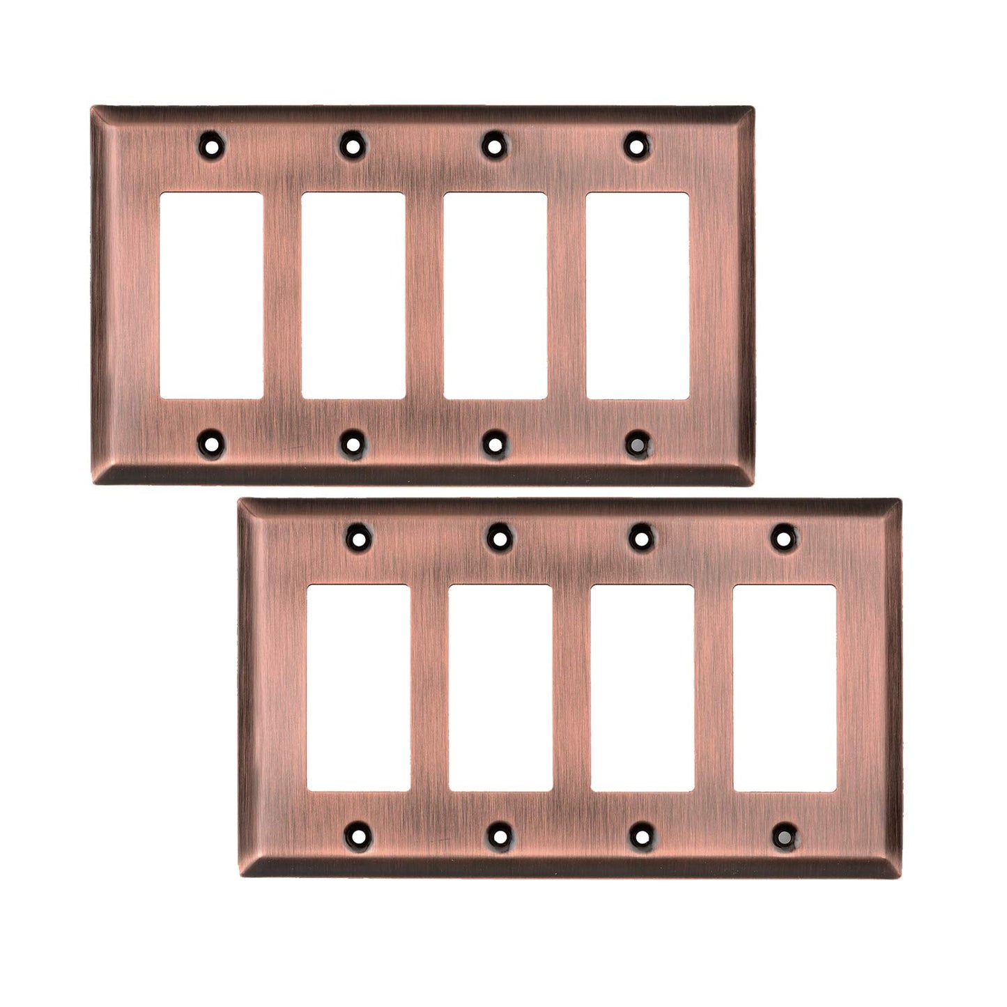 Sleek Canvas Elegance Wall plate collection - Copper