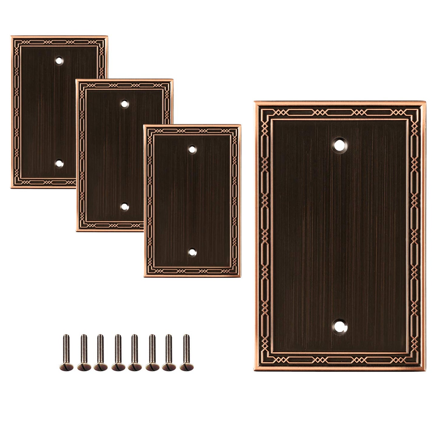 Victorian Elegance Wall Plate Collection - Oil Rubbed Bronze