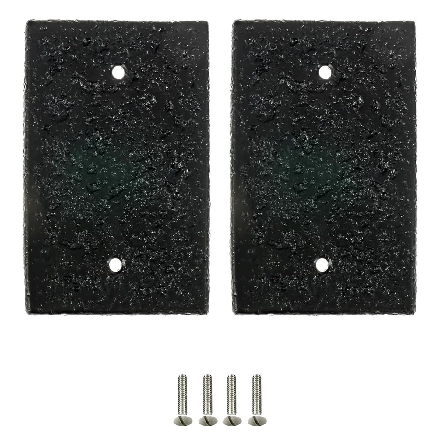 Galactic Stone Wall Plate Collection - Black